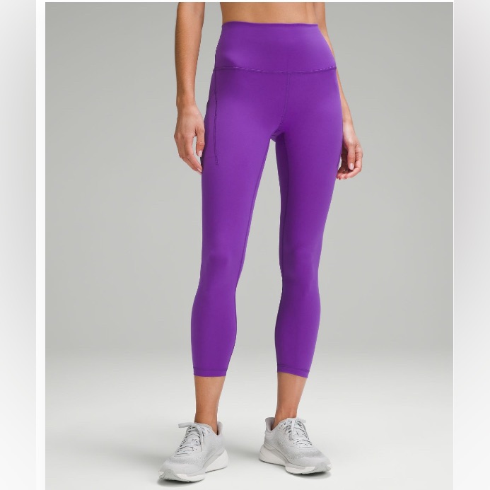 Lululemon Wunder Train Hr Tight 25” Atomic Purple